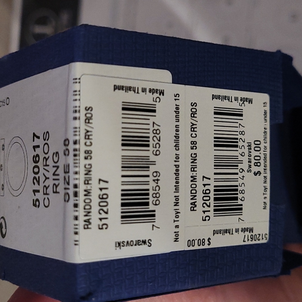 Swarovski Rose Gold Random Ring - Picture 5 of 5